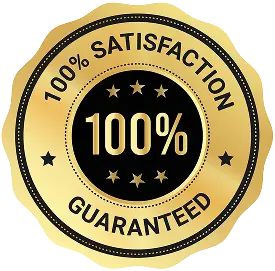 100% Satisfaction Guaranteed