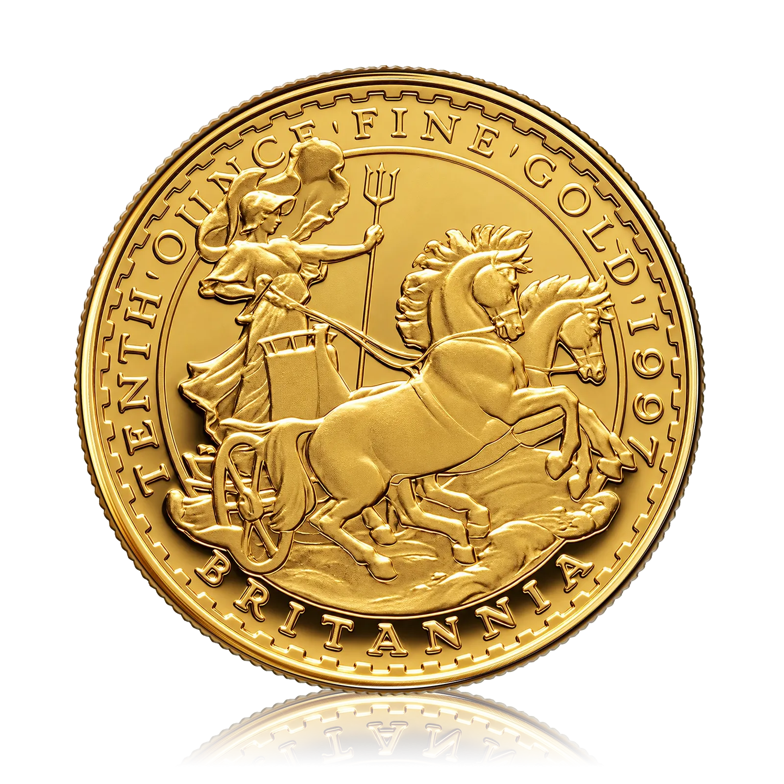 1/10oz Gold Royal Mint Queen Elizabeth ll Britannia (1997)