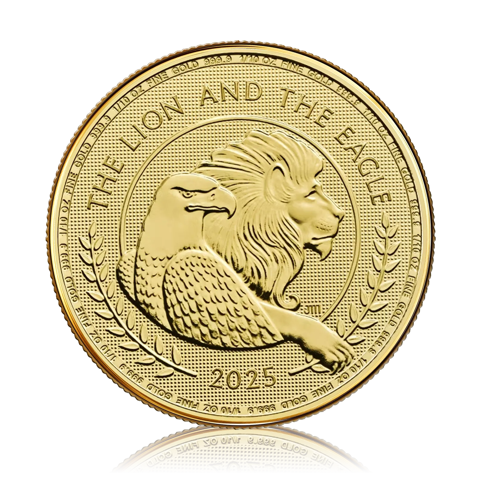 1/10oz Gold British Lion & US Eagle (2025)