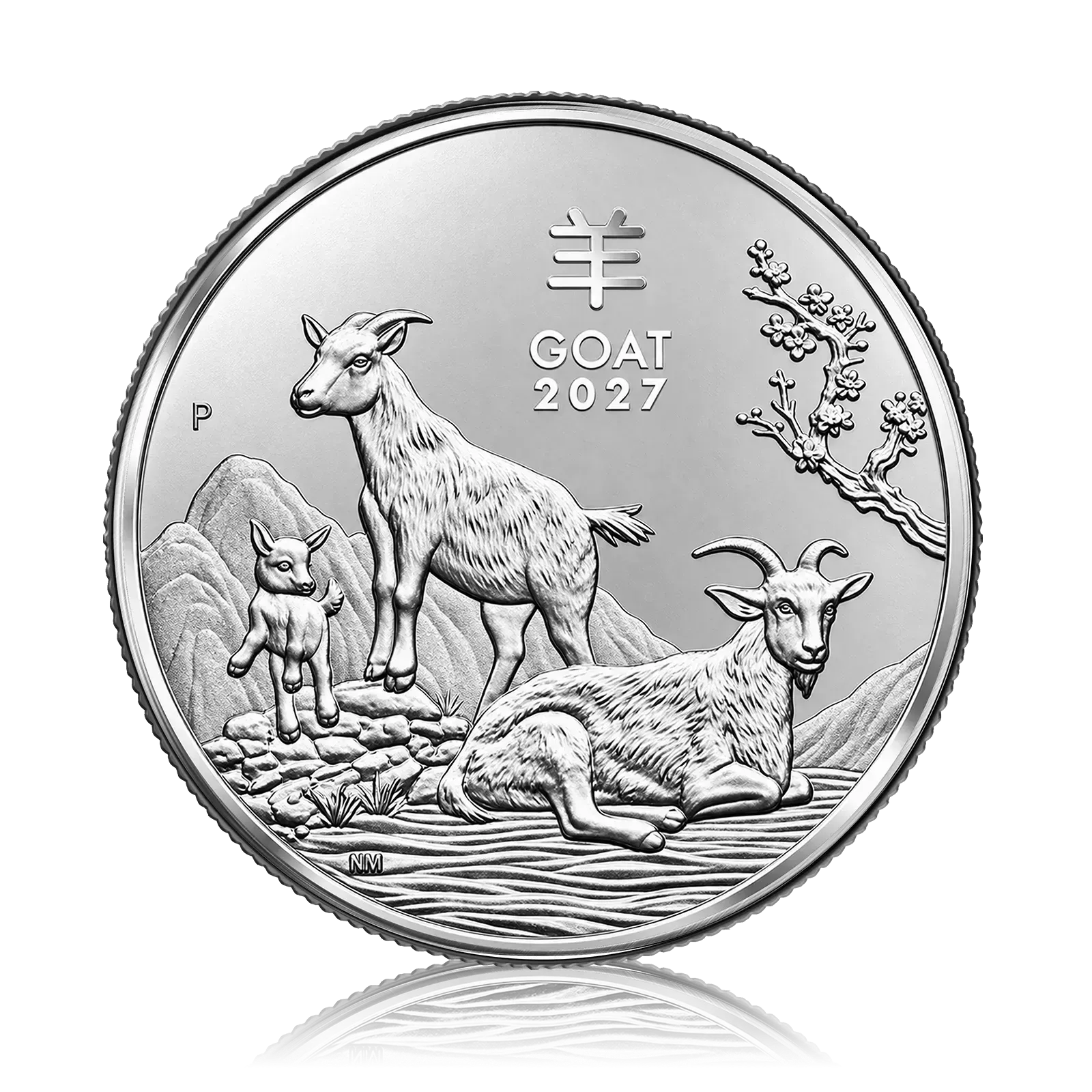 1/2oz Silver Perth Mint Year of the Goat 2027