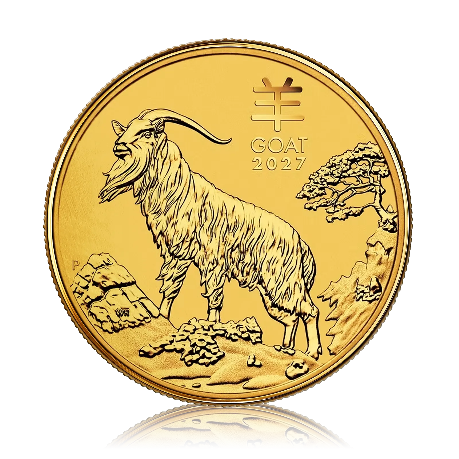 1oz Gold Australian Perth Mint Year of the Goat (2027)