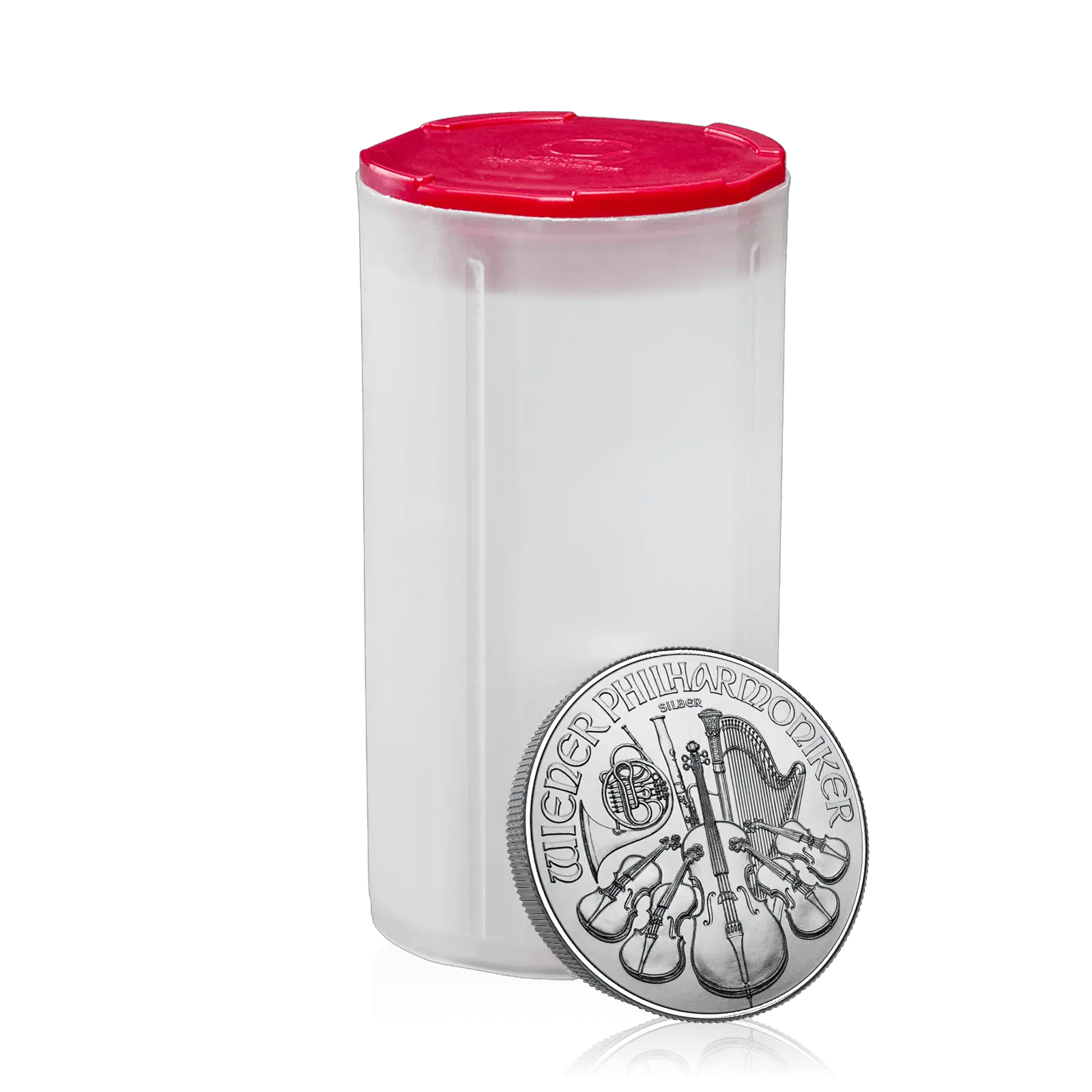 1oz Silver Austrian Philharmonic Tube of 20 (2017)  