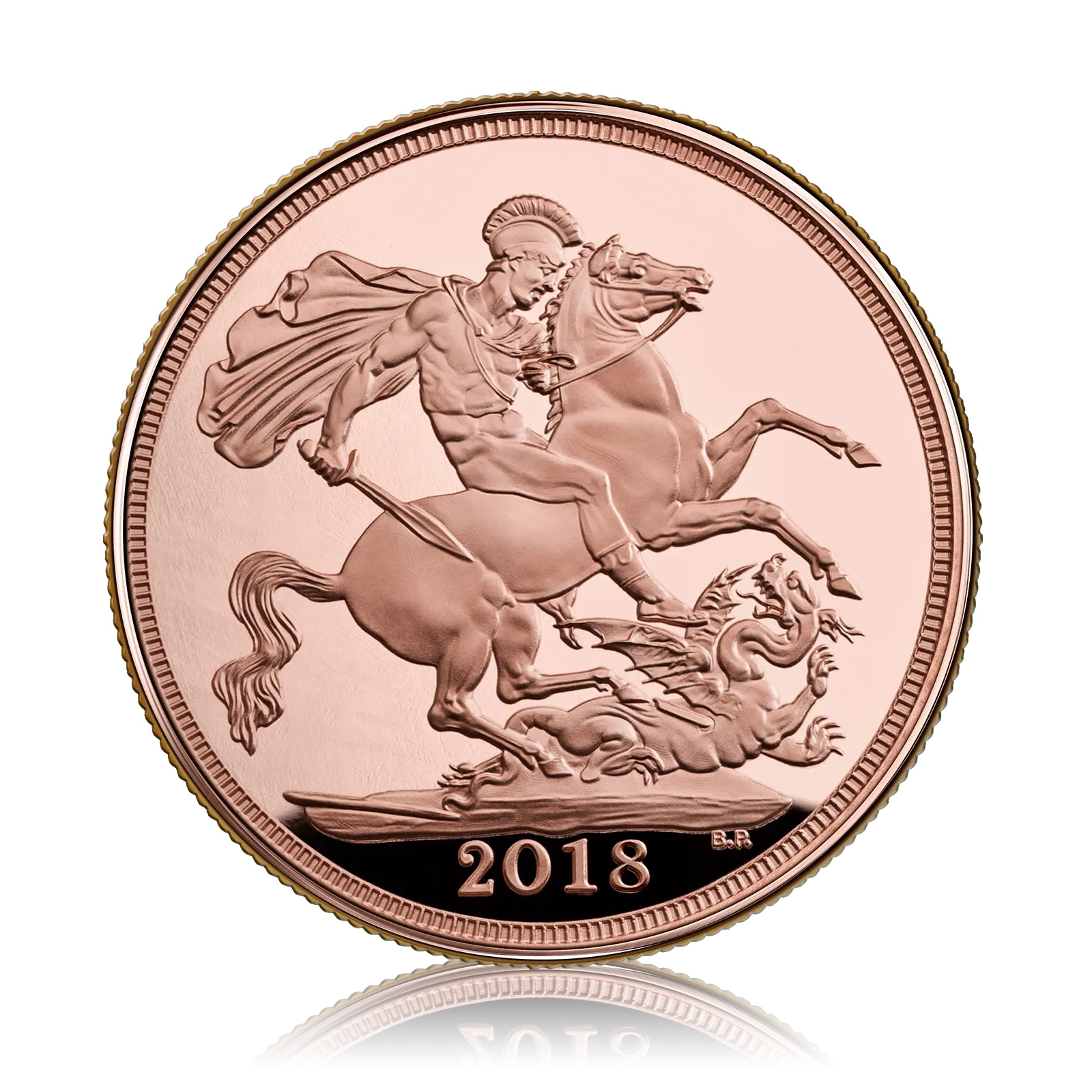 Gold Sovereign Queen Elizabeth II Fifth Head Portrait (2018)