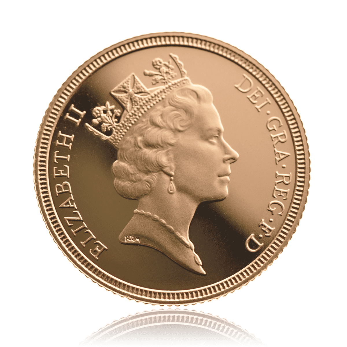 Gold Sovereign Queen Elizabeth II Third Head (1985)