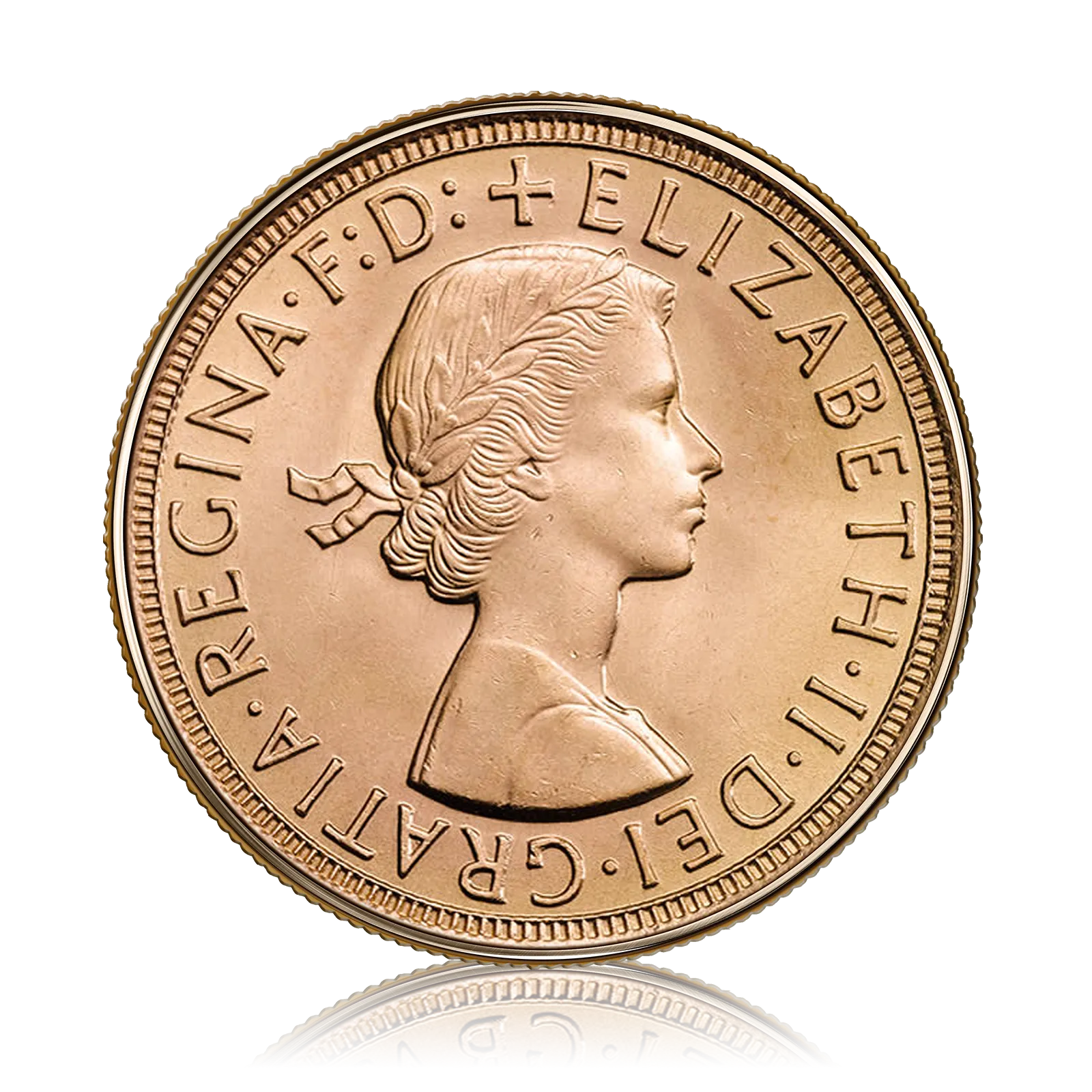 Gold Sovereign Queen Elizabeth Young Head (1957-1968)