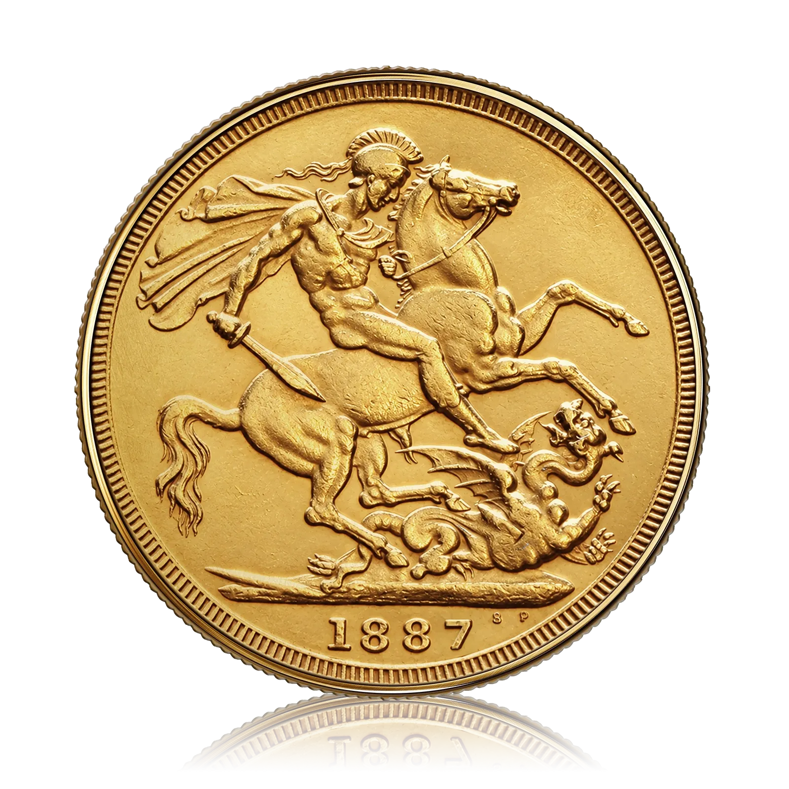 Gold Sovereign Queen Victoria, Jubilee Head (1887)