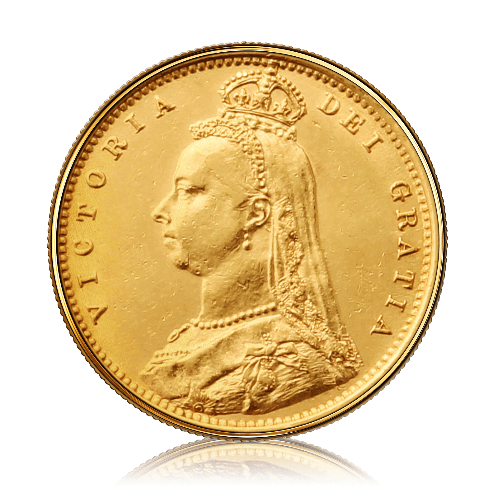 Gold Sovereign Queen Victoria, Jubilee Head (1887-1893)