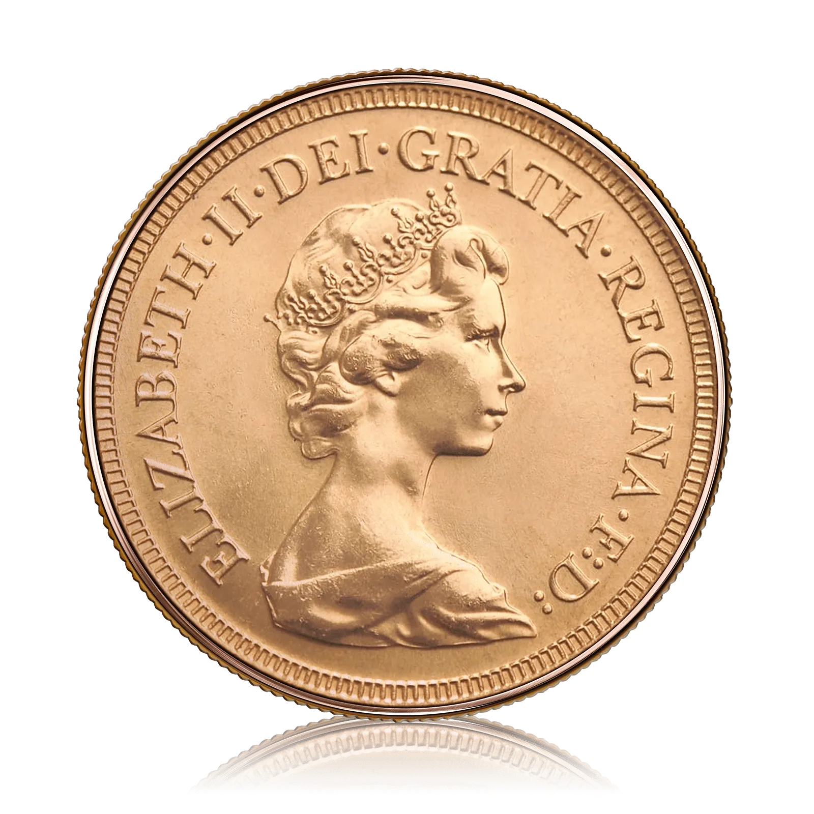 Half Gold Sovereign Elizabeth II Decimal Portrait (1970-1984)