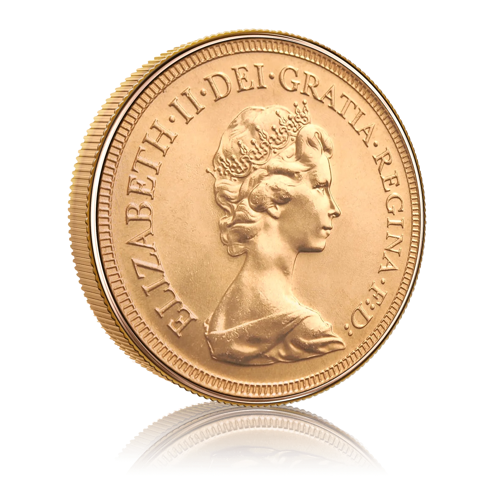 Half Gold Sovereign Elizabeth II Decimal Portrait Proof (1970-1984) 4