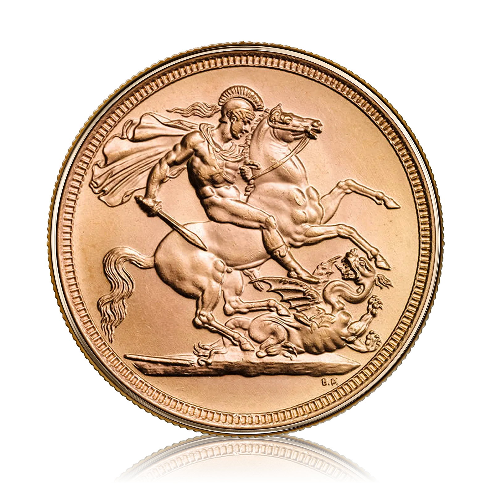 Half Gold Sovereign Queen Elizabeth Young Head (1957-1968)