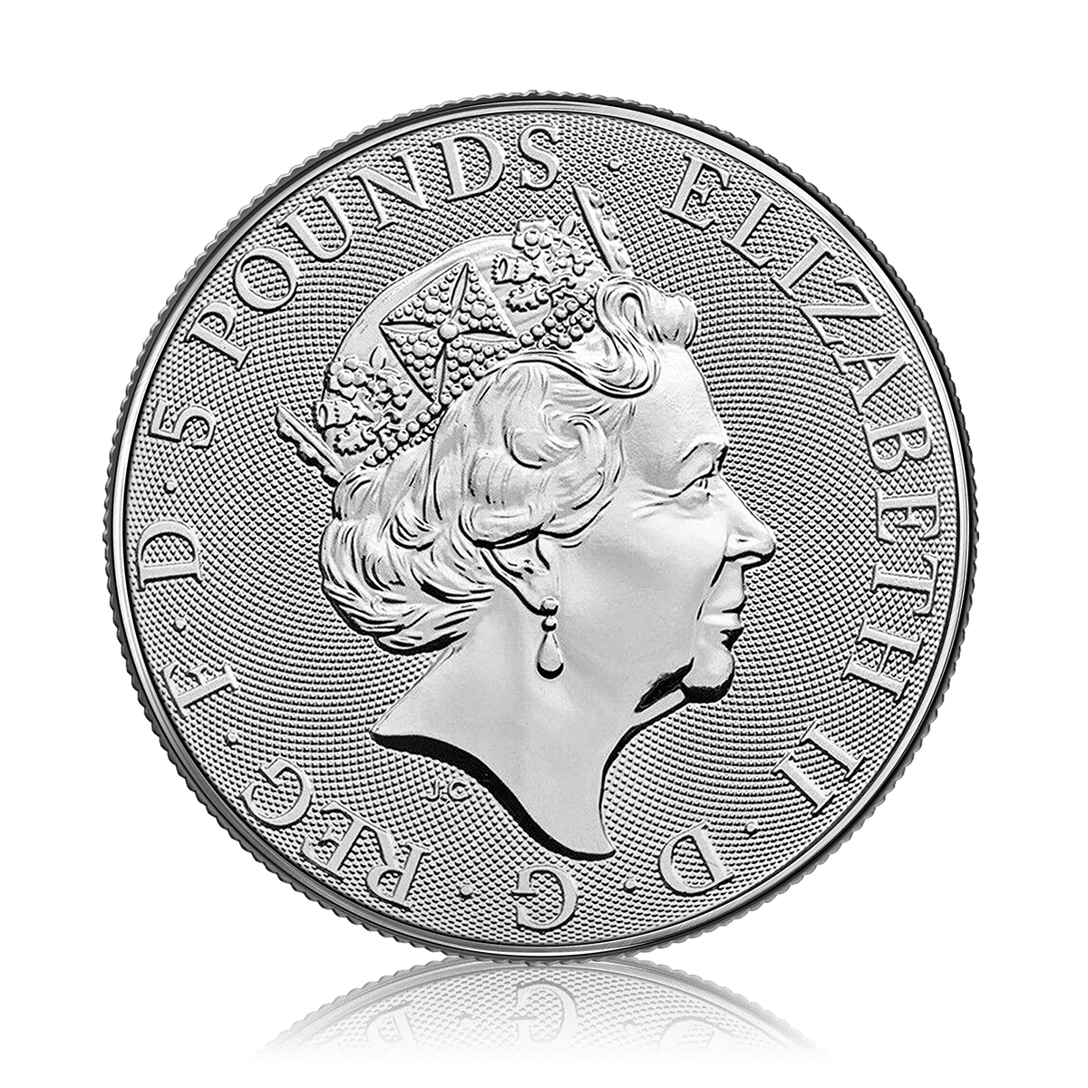 10 oz Silver Queens Beast Unicorn Of Scotland (2019)