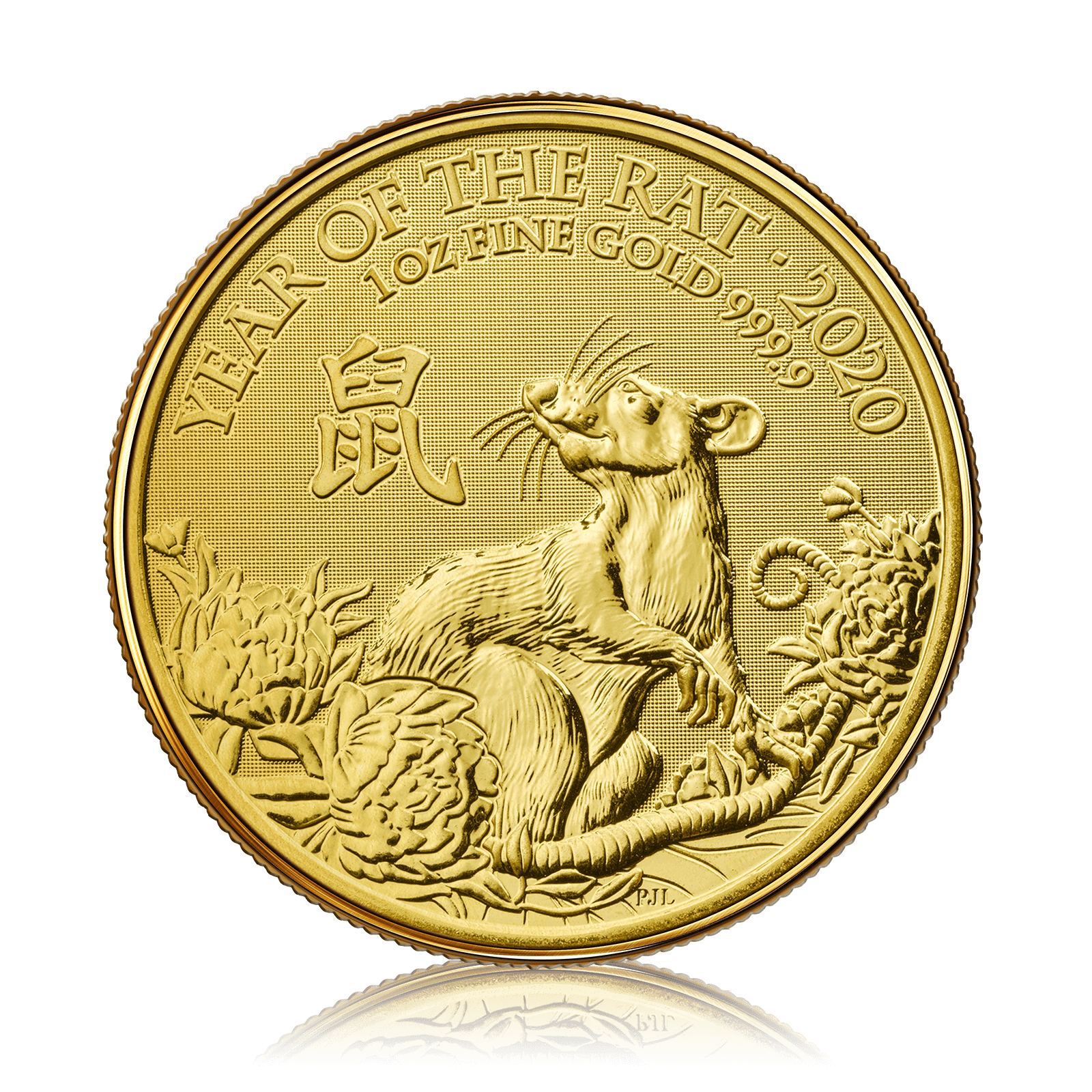 1 Oz Gold Royal Mint Year of the Rat (2020)