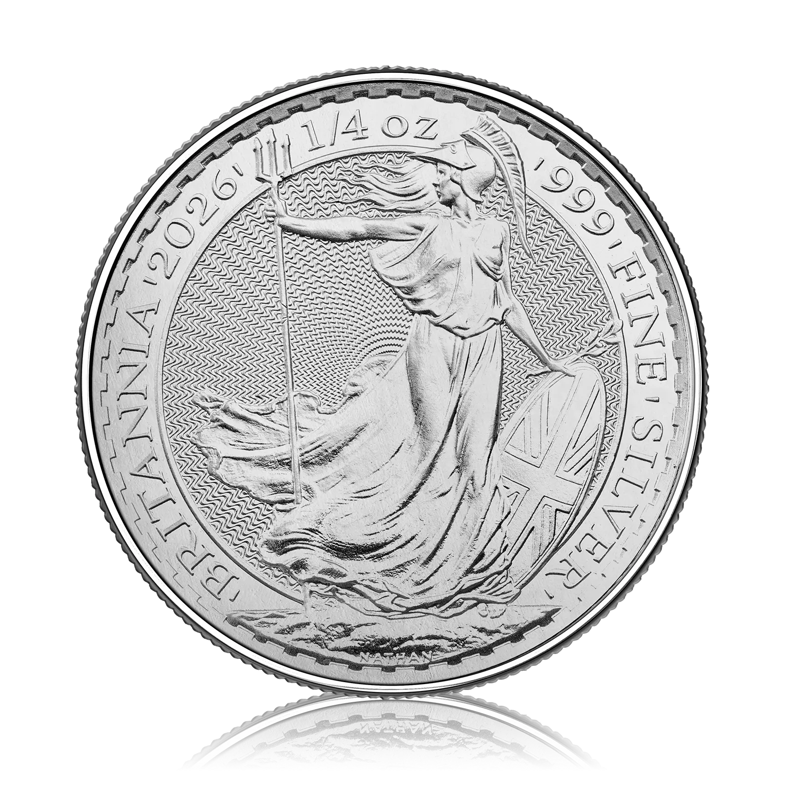 1/4 Oz Silver Royal Mint Britannia King Charles lll (2026)