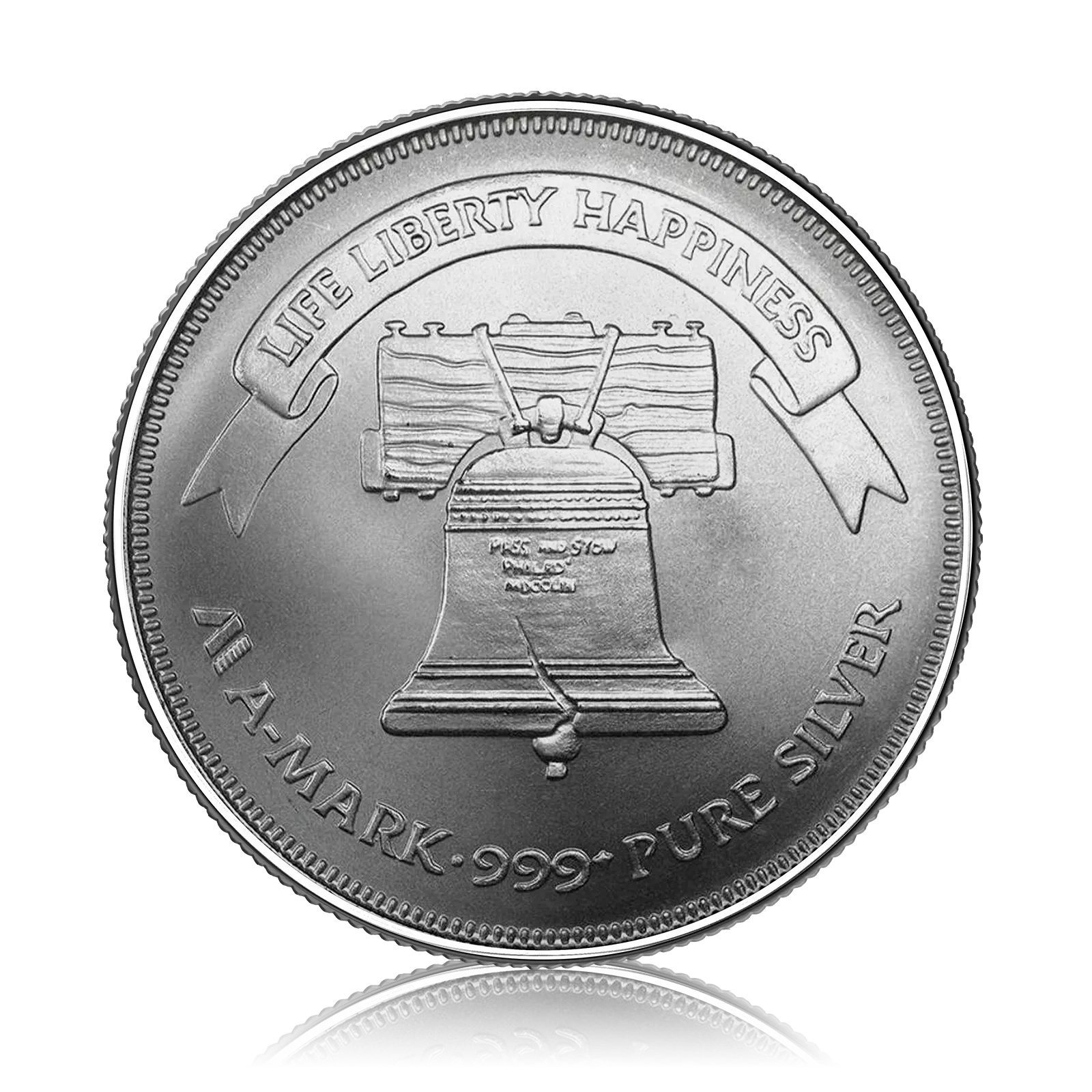1 Oz Silver US Liberty A-Mark Art Round Coin (999.9)