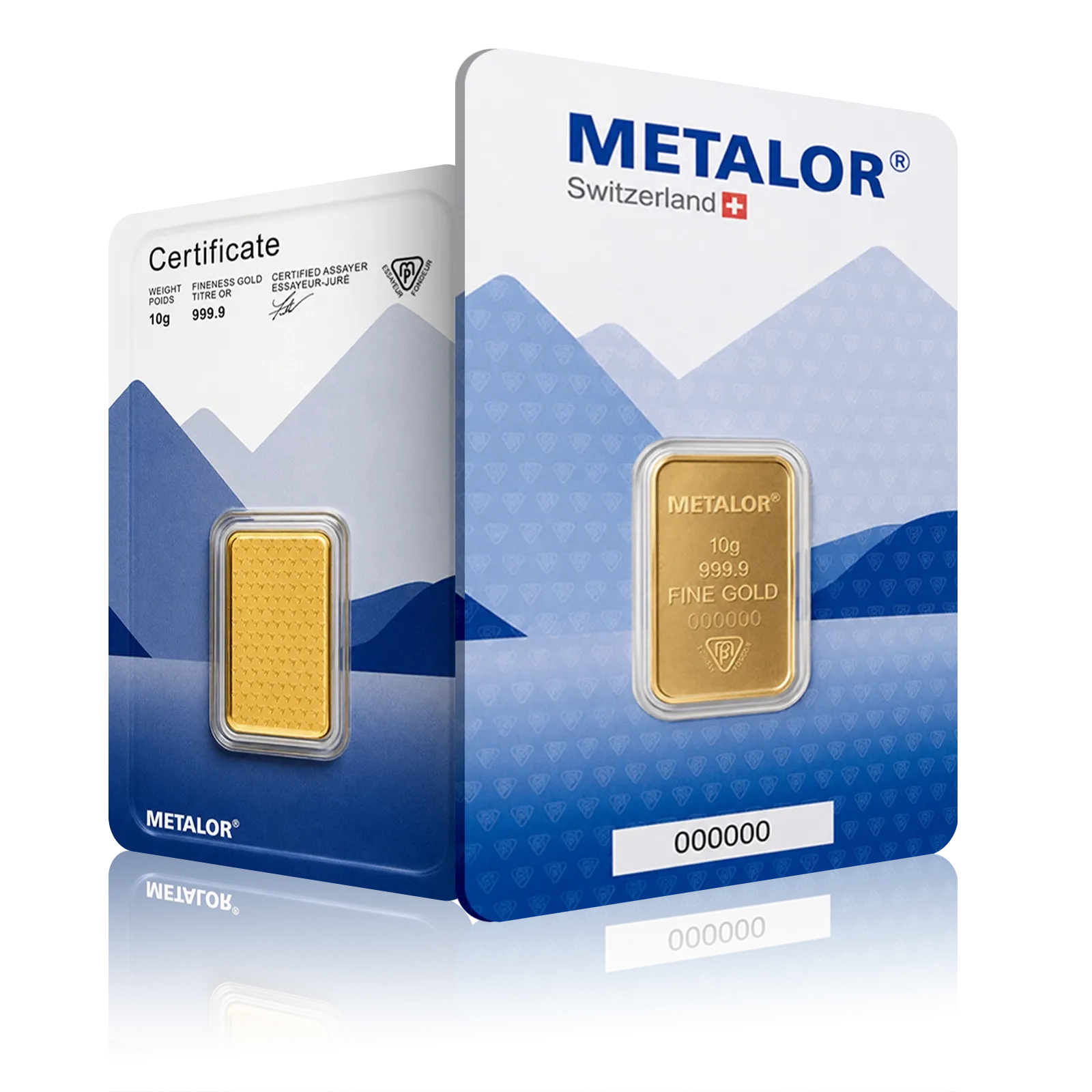 10g Metalor Investment Gold Bar